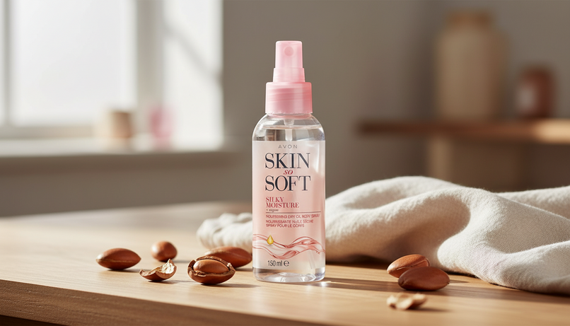 Yaz Aylarında Kuru Ciltler İçin İdeal: AVON Silky Moisture Besleyici Sprey Vücut Yağı İncelemesi
