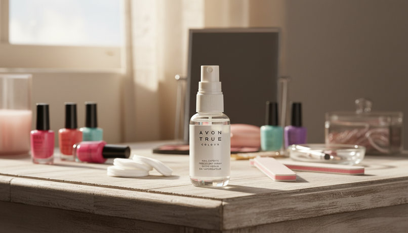 Hızla Kuruyan Tırnaklar İçin En İyi Çözüm: AVON True Colour Tırnak Cilası Kurutucu Sprey İncelemesi