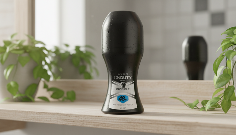 Gün Boyu Ferahlık: AVON Onduty Invisible Erkek Rollon ile Terlemeyi Kontrol Altına Alın