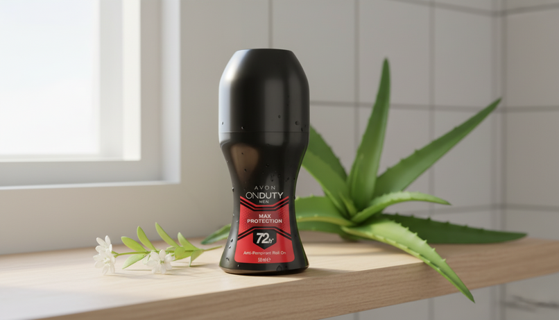 Gün Boyu Ferahlık: AVON Onduty Max Protection Erkek Rollon ile Tazeliği Keşfedin